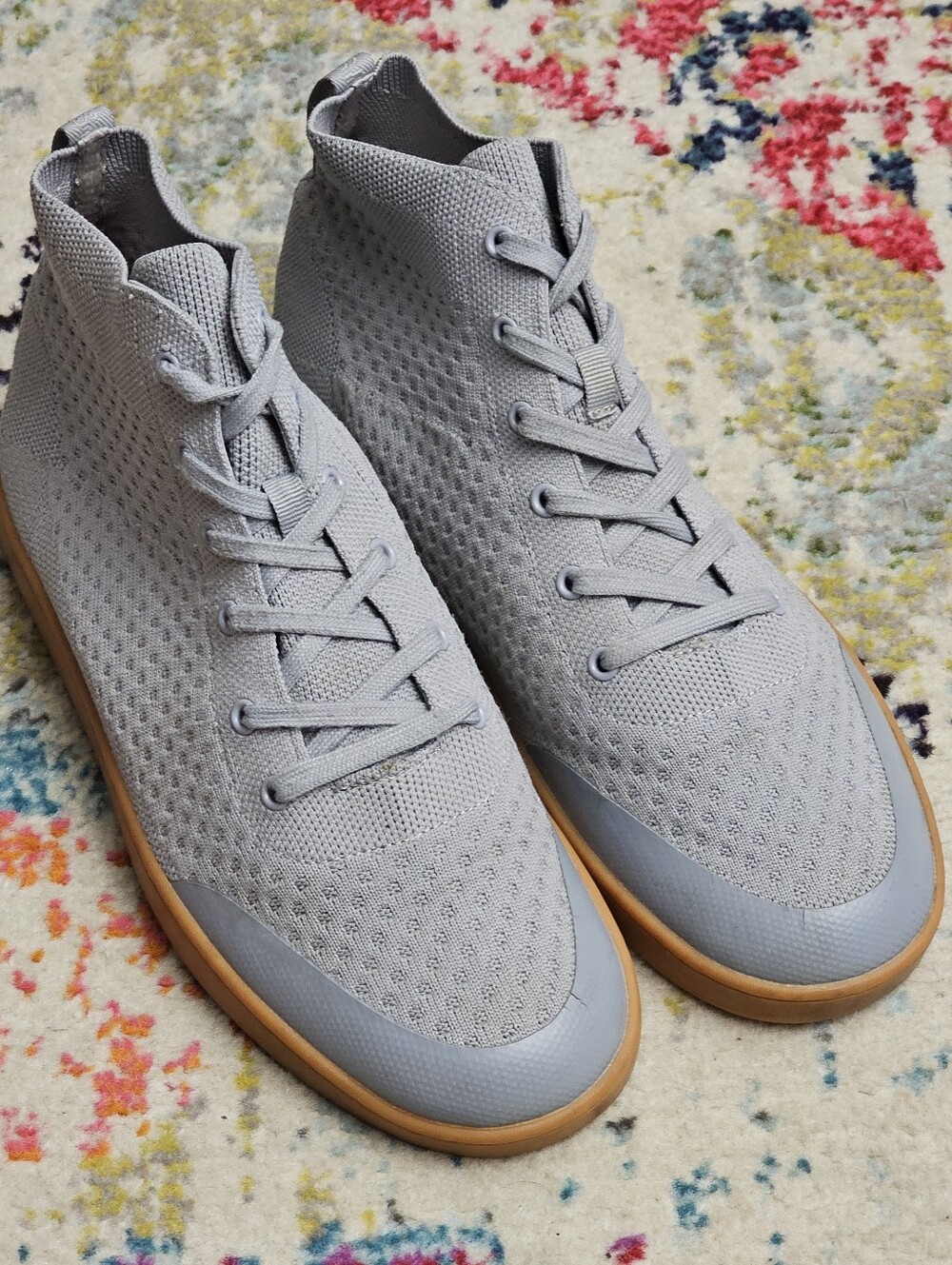 Suavs The Legacy Slate Grey Men's Size 10 / EU 43 High Top Sneaker Slate / Gum